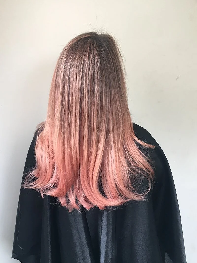 hair style pink